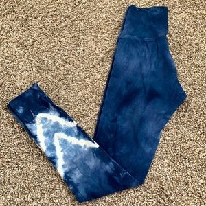 Electric & Rose Tie Dye Yoga Leggings